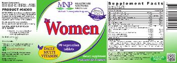 MNP Michael's Naturopathic Programs For Women Daily Multi Vitamin - supplement