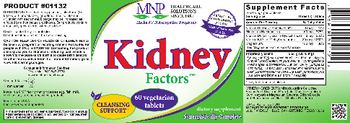 MNP Michael's Naturopathic Programs Kidney Factors - supplement