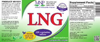 MNP Michael's Naturopathic Programs LNG - supplement