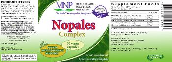MNP Michael's Naturopathic Programs Nopales Complex - supplement