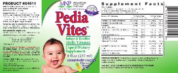 MNP Michael's Naturopathic Programs Pedia Vites Natural Citrus Flavor - liquid supplement