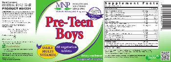 MNP Michael's Naturopathic Programs Pre-Teen Boys Daily Multi Vitamin - supplement
