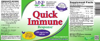 MNP Michael's Naturopathic Programs Quick Immune Response - supplement