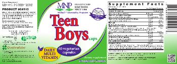 MNP Michael's Naturopathic Programs Teen Boys Caps Daily Multi Vitamin - supplement