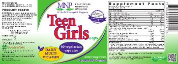 MNP Michael's Naturopathic Programs Teen Girls Caps Daily Multi Vitamin - supplement