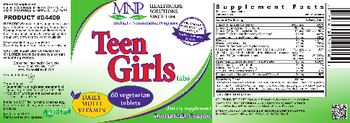 MNP Michael's Naturopathic Programs Teen Girls Tabs Daily Multi Vitamin - supplement