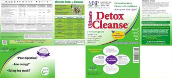 MNP Michael's Naturopathic Programs Ultimate Detox & Cleanse - vegetarian supplement