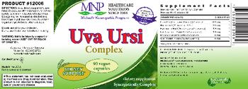 MNP Michael's Naturopathic Programs Uva Ursi Complex - supplement