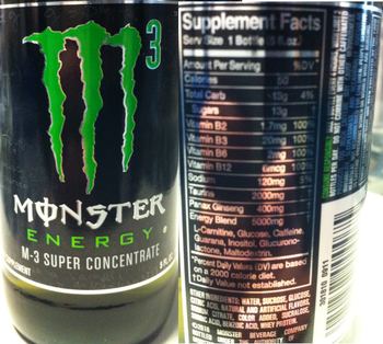 Monster Energy M3 - supplement
