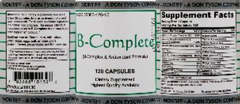 Montiff B-Complete - supplement