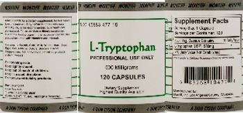 Montiff L-Tryptophan 500 Milligrams - supplement