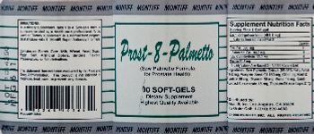 Montiff Prost-8-Palmetto - supplement
