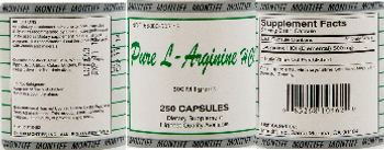 Montiff Pure L-Arginine HCl - supplement