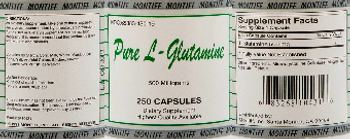 Montiff Pure L-Glutamine - supplement