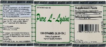 Montiff Pure L-Lysine - supplement