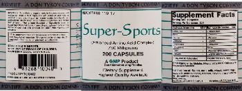 Montiff Super-Sports 750 Milligrams - supplement