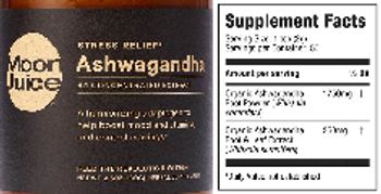 Moon Juice Ashwagandha - herbal supplement