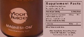 Moon Juice Magnesi-Om - supplement