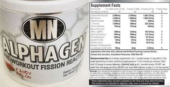 Morphagen Nutrition Alphagen Candy Melon - supplement