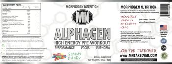 Morphogen Nutrition Alphagen Gummy Candy - supplement