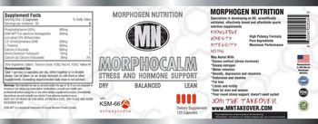 Morphogen Nutrition Morphocalm - supplement