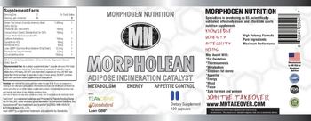 Morphogen Nutrition Morpholean - supplement