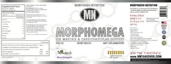 Morphogen Nutrition Morphomega - supplement