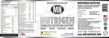 Morphogen Nutrition Nutrigen Pineapple Punch - supplement