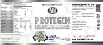 Morphogen Nutrition Protegen Glazed Blueberry Donut - supplement