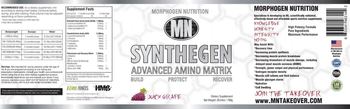 Morphogen Nutrition Synthegen Juicy Grape - supplement