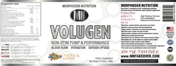 Morphogen Nutrition Volugen Tropical Gummy - supplement