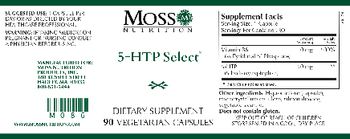 Moss Nutrition 5-HTP Select - supplement