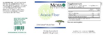 Moss Nutrition Acacia Fiber - supplement