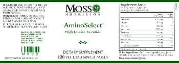 Moss Nutrition Amino Select - supplement