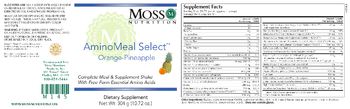Moss Nutrition AminoMeal Select Orange-Pineapple - supplement