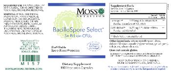 Moss Nutrition BacilloSpore Select - supplement