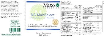 Moss Nutrition BID MultiSelect - supplement