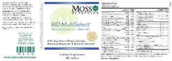 Moss Nutrition BID MultiSelect - supplement