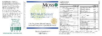 Moss Nutrition BID MultiSelect - supplement