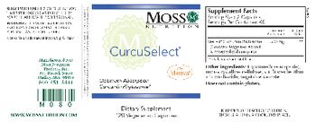 Moss Nutrition CurcuSelect - supplement