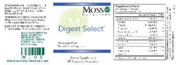 Moss Nutrition Digest Select - supplement