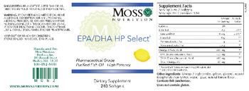 Moss Nutrition EPA/DHA HP Select - supplement