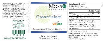 Moss Nutrition GastroSelect - supplement