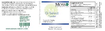 Moss Nutrition GI Select Powder - supplement