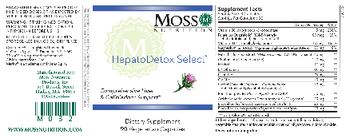 Moss Nutrition HepatoDetox Select - supplement