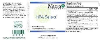 Moss Nutrition HPA Select - supplement