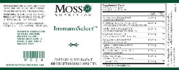 Moss Nutrition ImmunoSelect - supplement