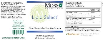 Moss Nutrition Lipid Select - supplement