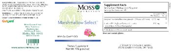 Moss Nutrition Marshmallow Select - supplement