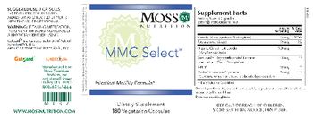 Moss Nutrition MMC Select - supplement